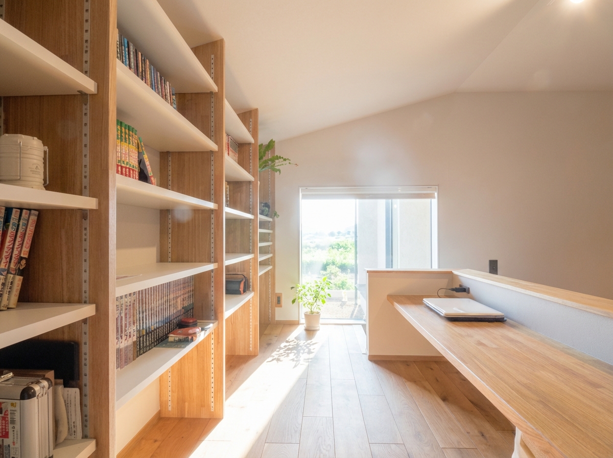 光が差し込むサンルーム